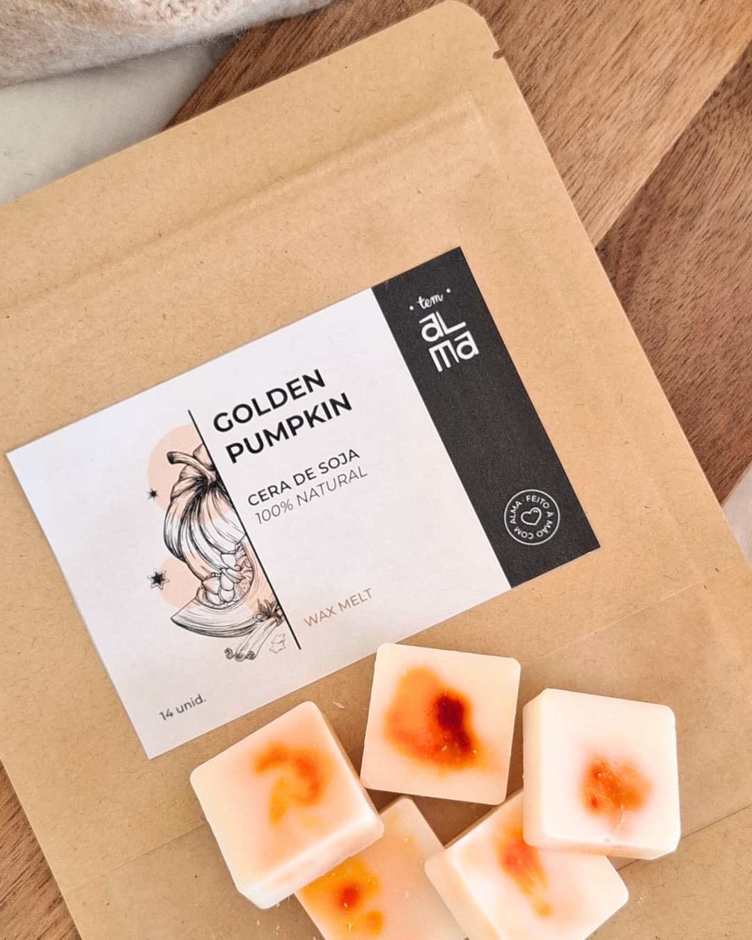 Wax Melts Golden Pumpkin