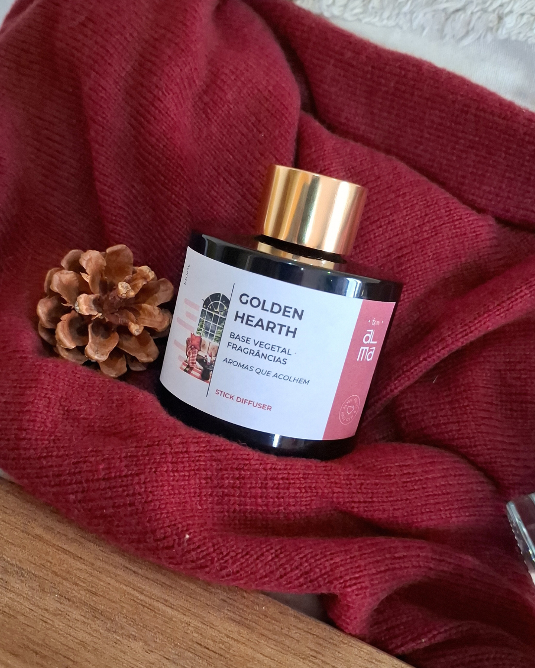 Difusor Golden Hearth