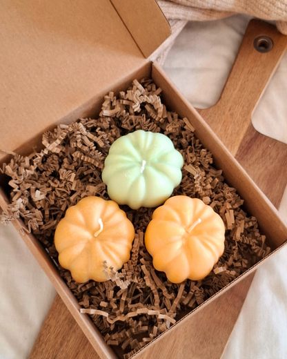 Caixa Conjunto de Abóboras