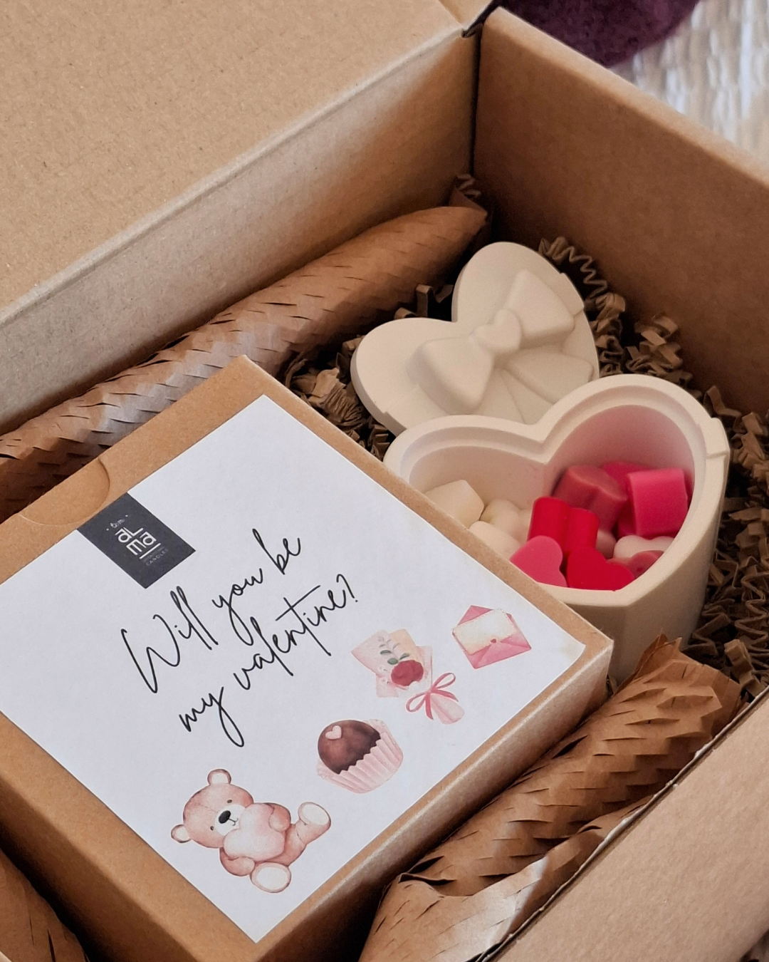 Be my valentine coffret