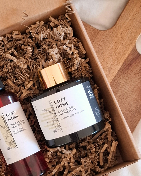 Caixa Difusor e Bruma Cozy Home