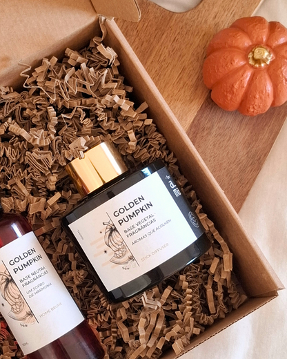 Caixa Difusor e Bruma Golden Pumpkin